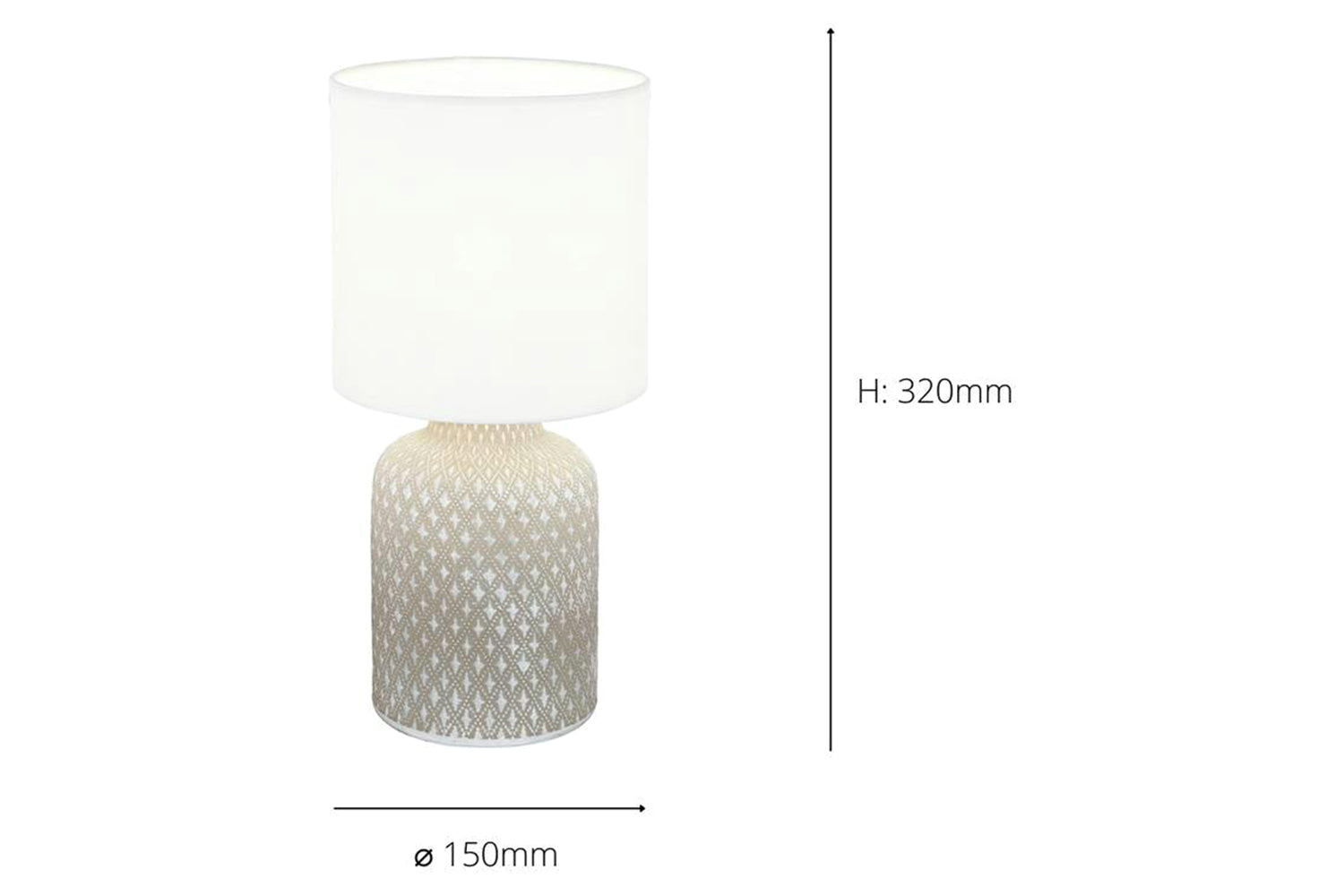 Eglo | Bellariva Table Lamp | Grey/White-5
