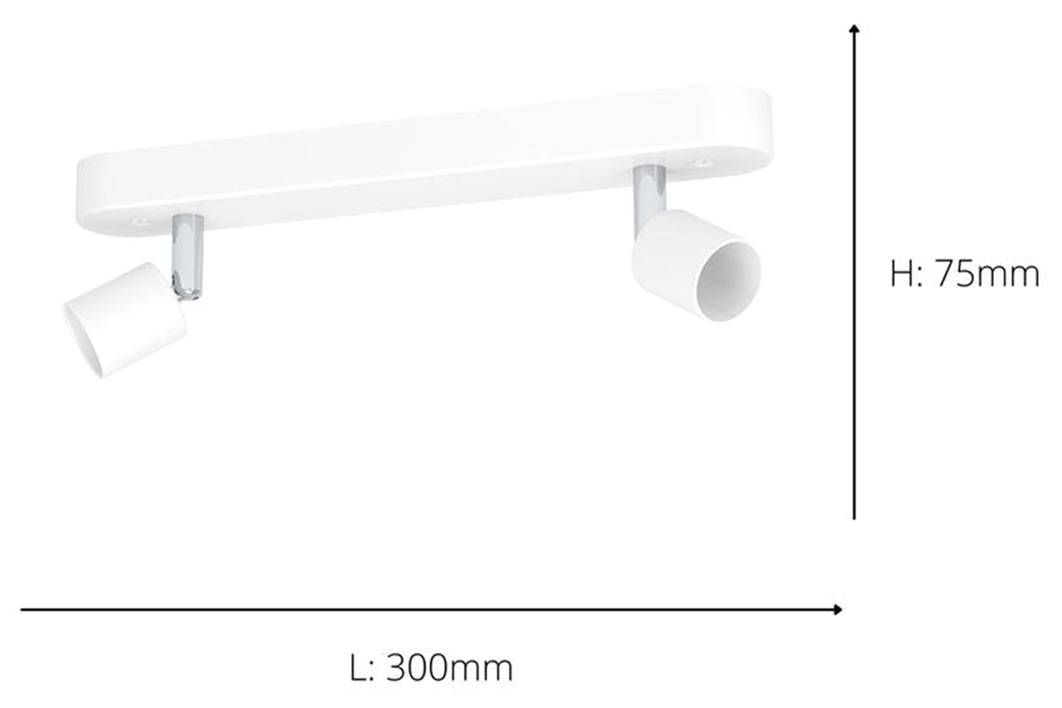 Eglo | Basic Stecci-e Eco Friendly 2-light Spotlight | White-3