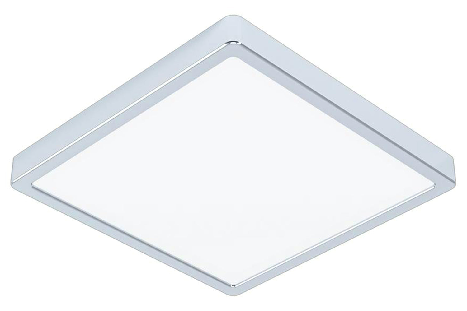 Eglo | Fueva Surface Mounted Square Ceiling Light | Chrome