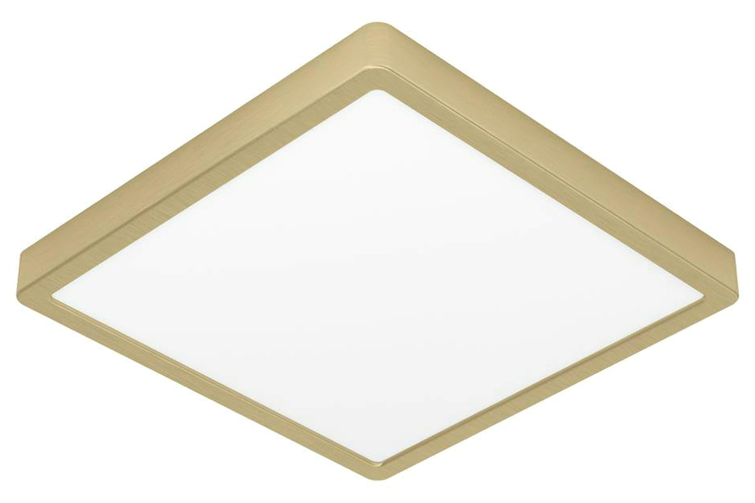 Eglo | Fueva Surface Mounted Square Ceiling Light | Gold