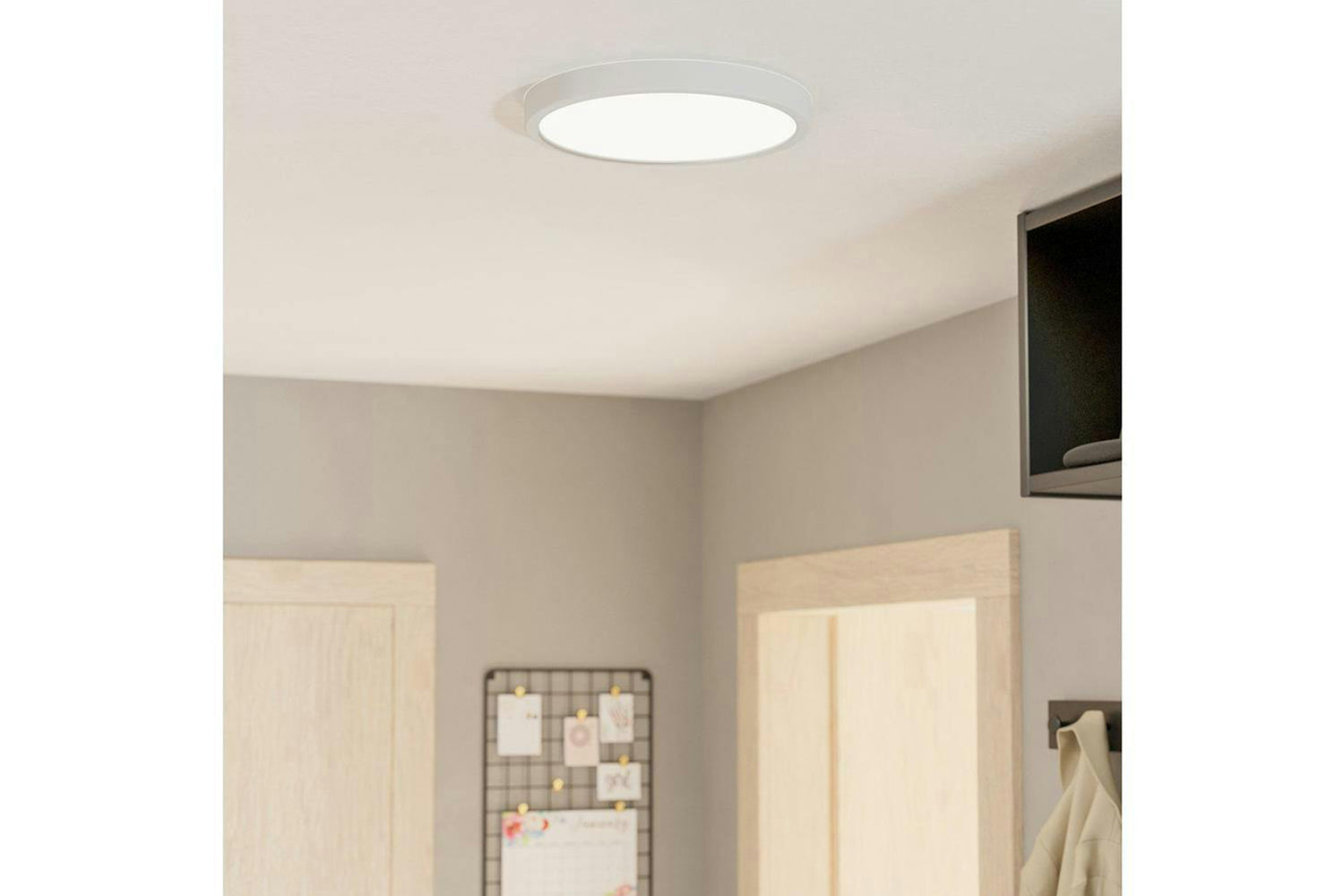Eglo | Fueva Surface Mounted Circular Ceiling Light | White-2