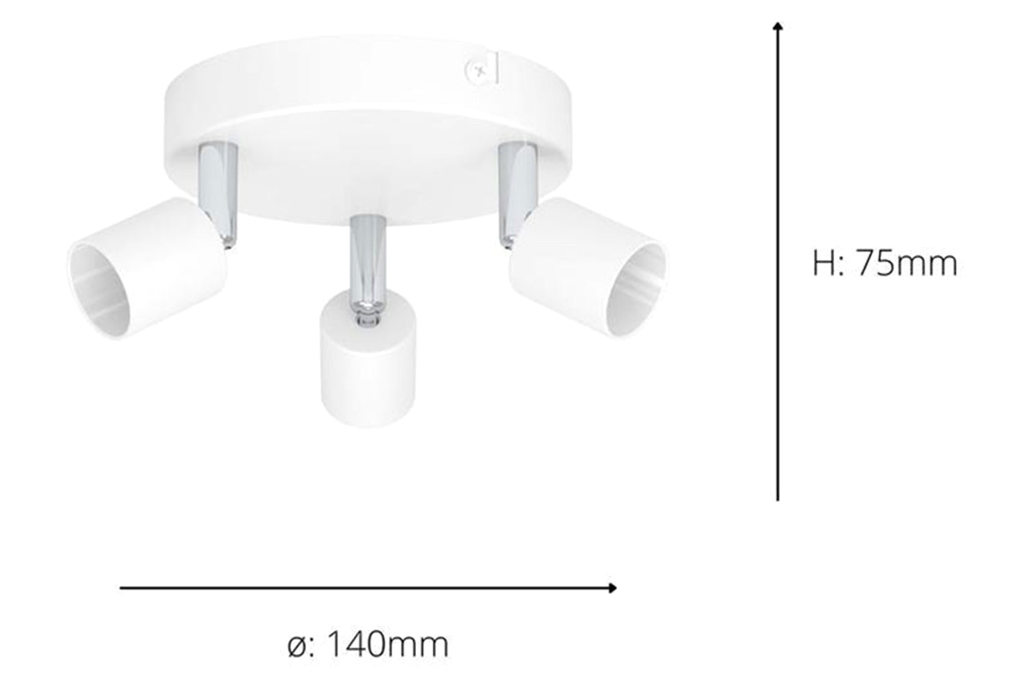 Eglo | Basic Stecci-e Eco Friendly 3-light Spotlight | White-3
