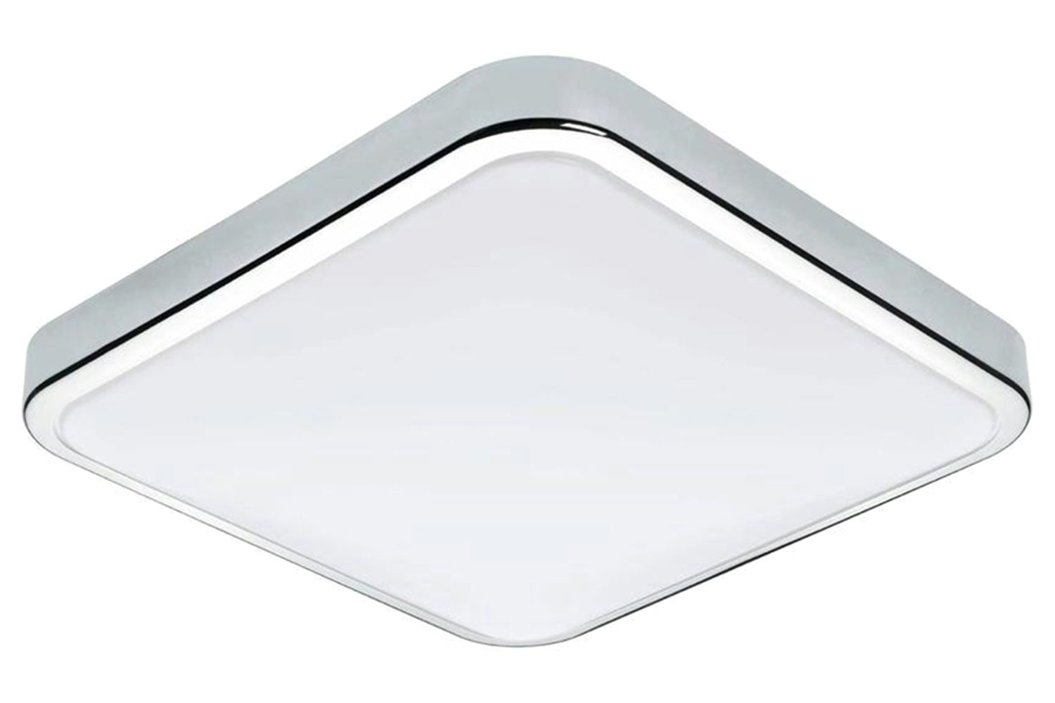 Eglo | Manilva Square LED Wall Light | White/chrome