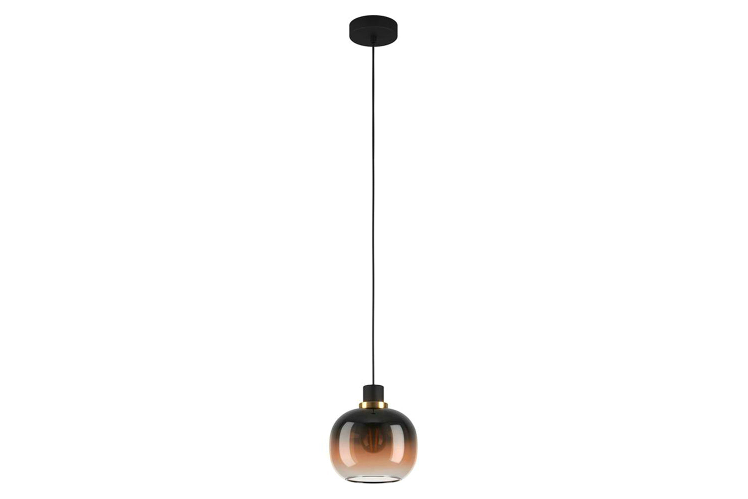 Eglo | Oilella Gradient Pendant Light | Black/Brown