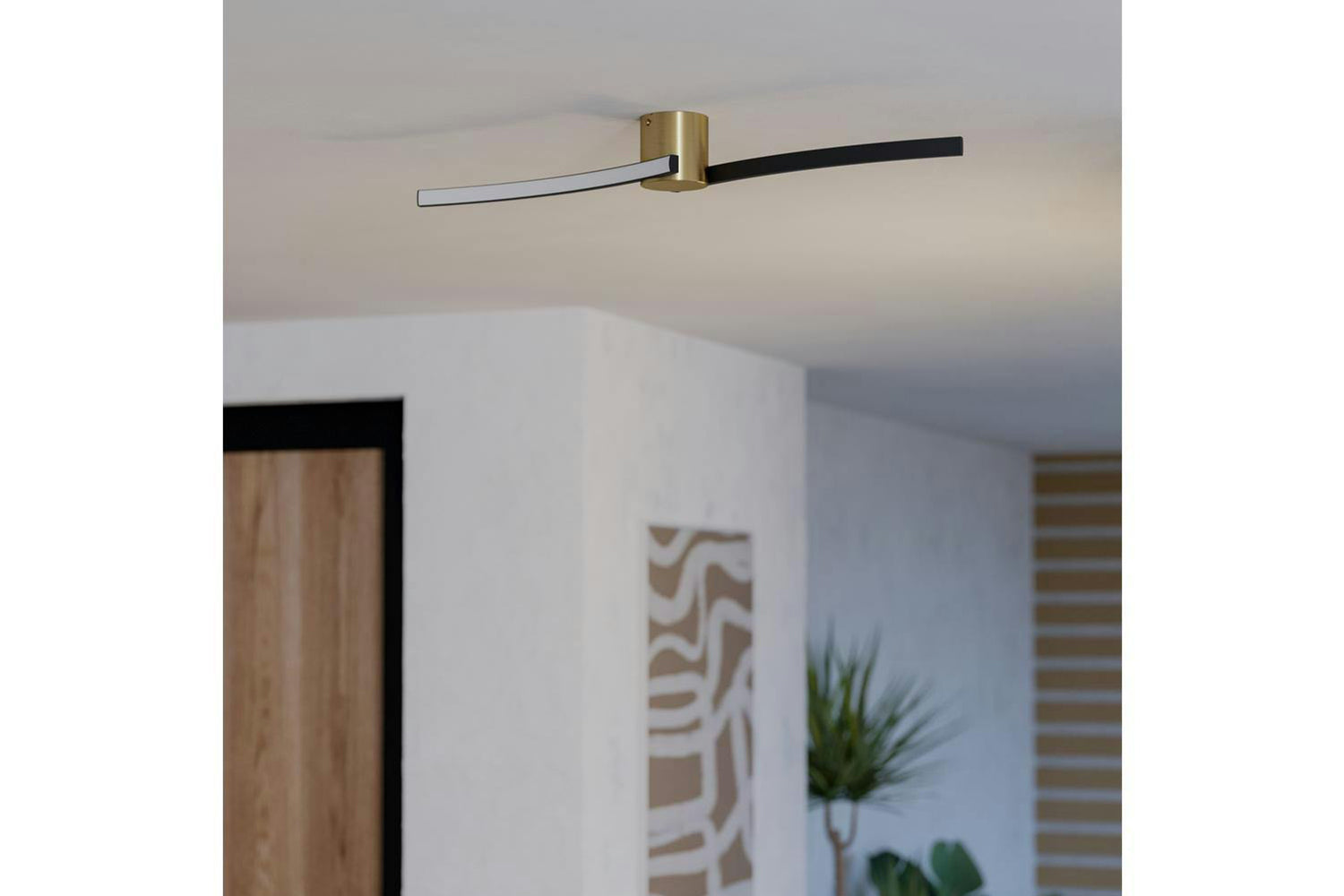 Eglo | Aieta Minimalist Ceiling Light | Gold/Black-3