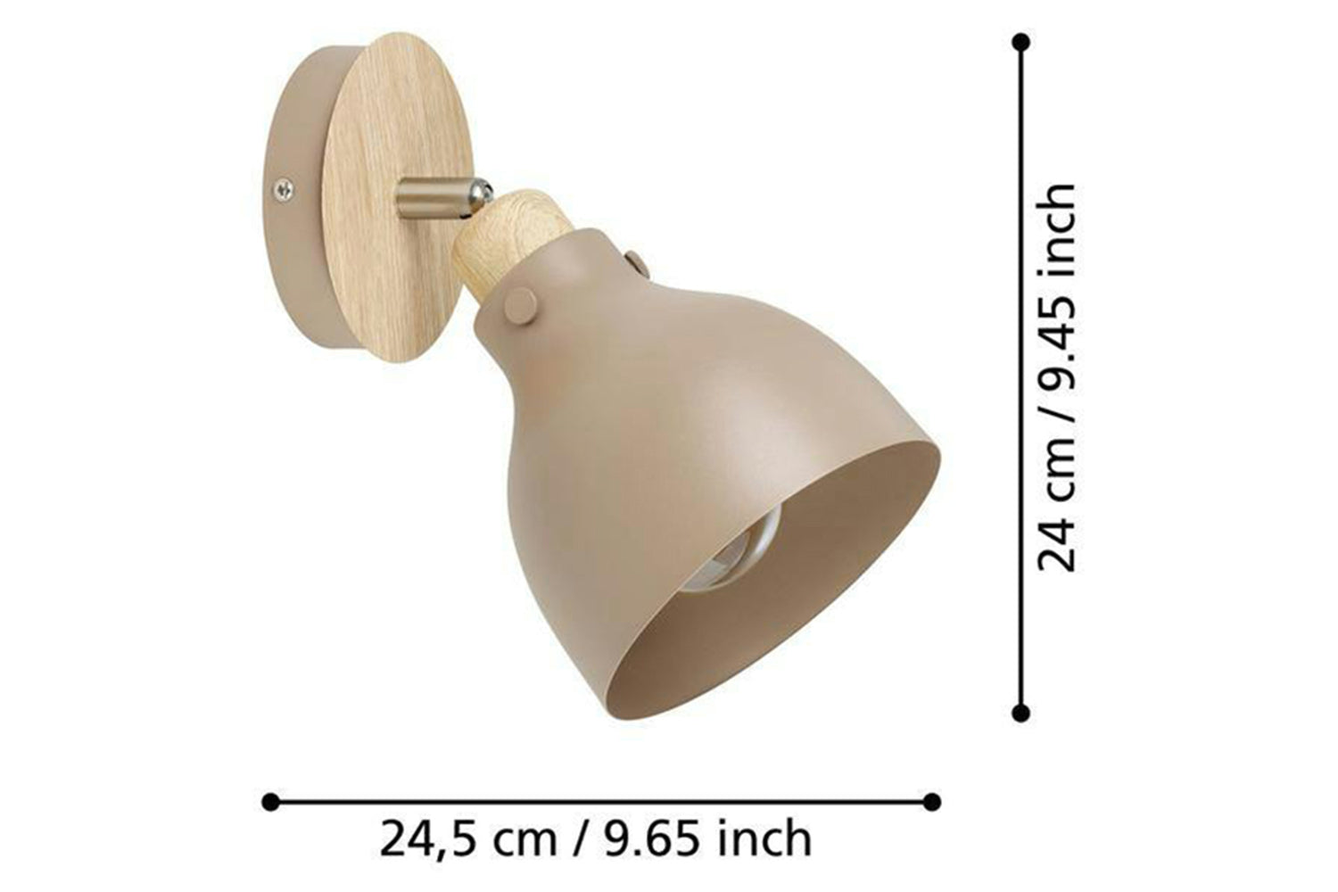 Eglo | Arrecife Steel Wall Spotlight | Sandy-4