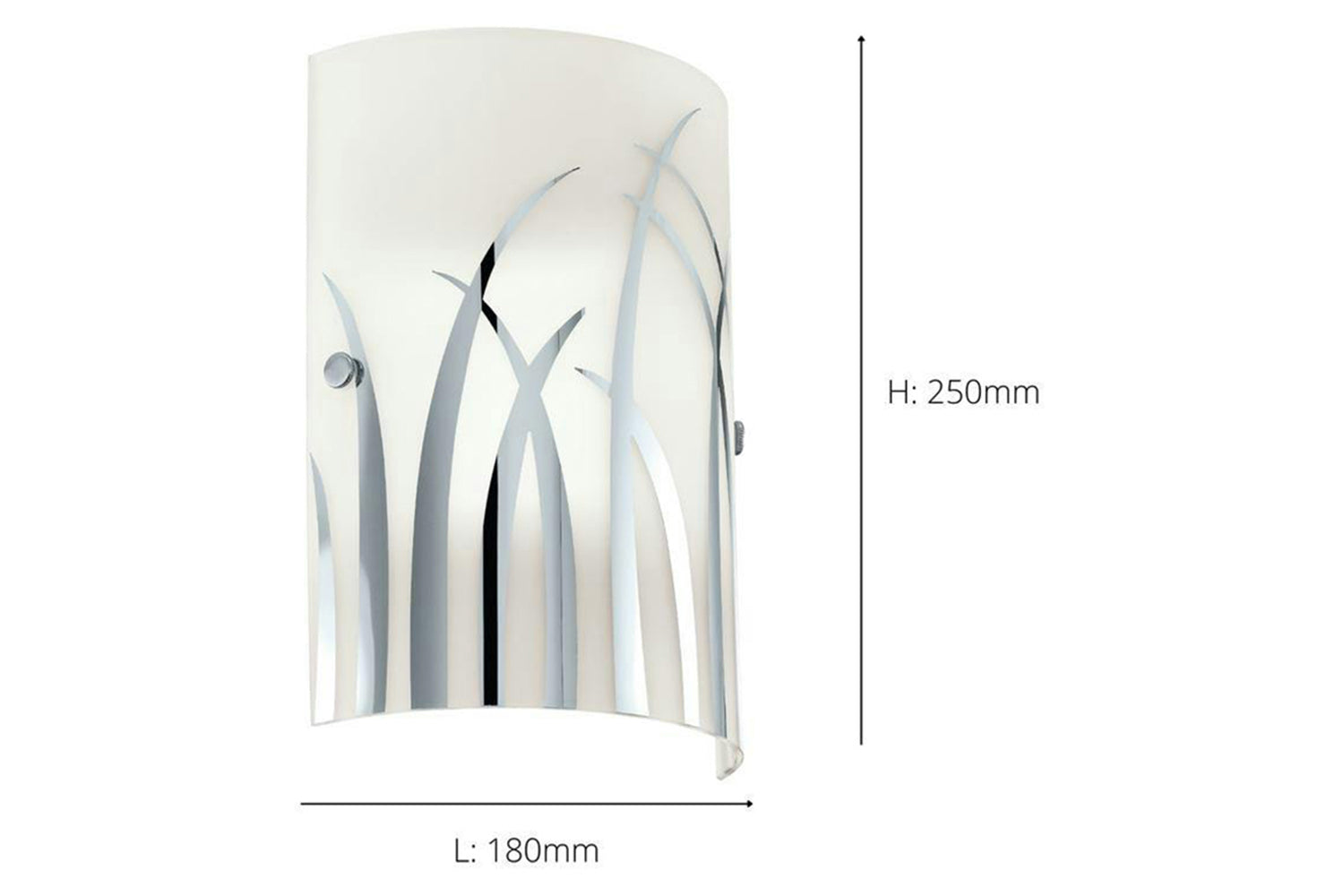 Eglo | Rivato Wall Light | White/Chrome-3