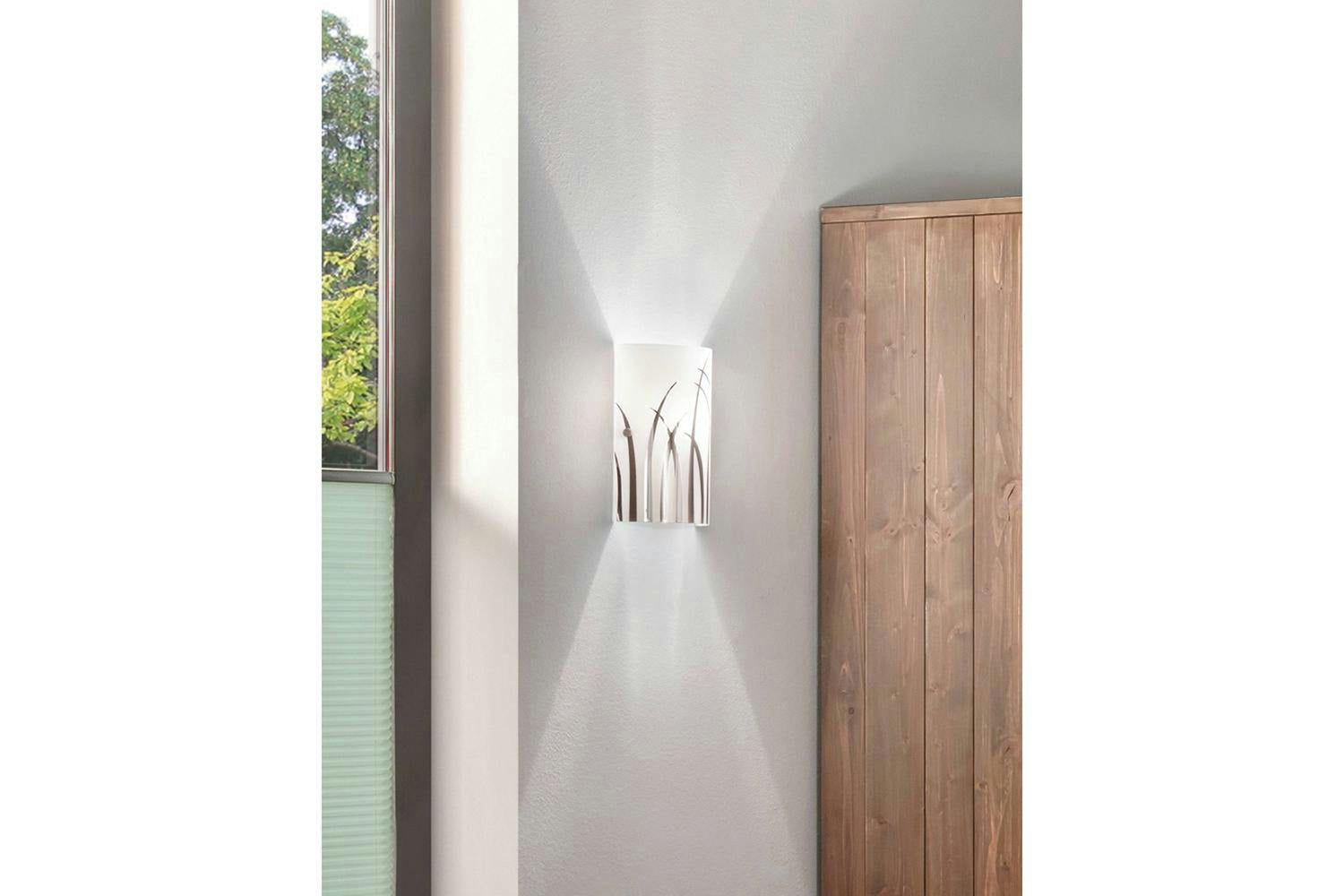 Eglo | Rivato Wall Light | White/Chrome-2