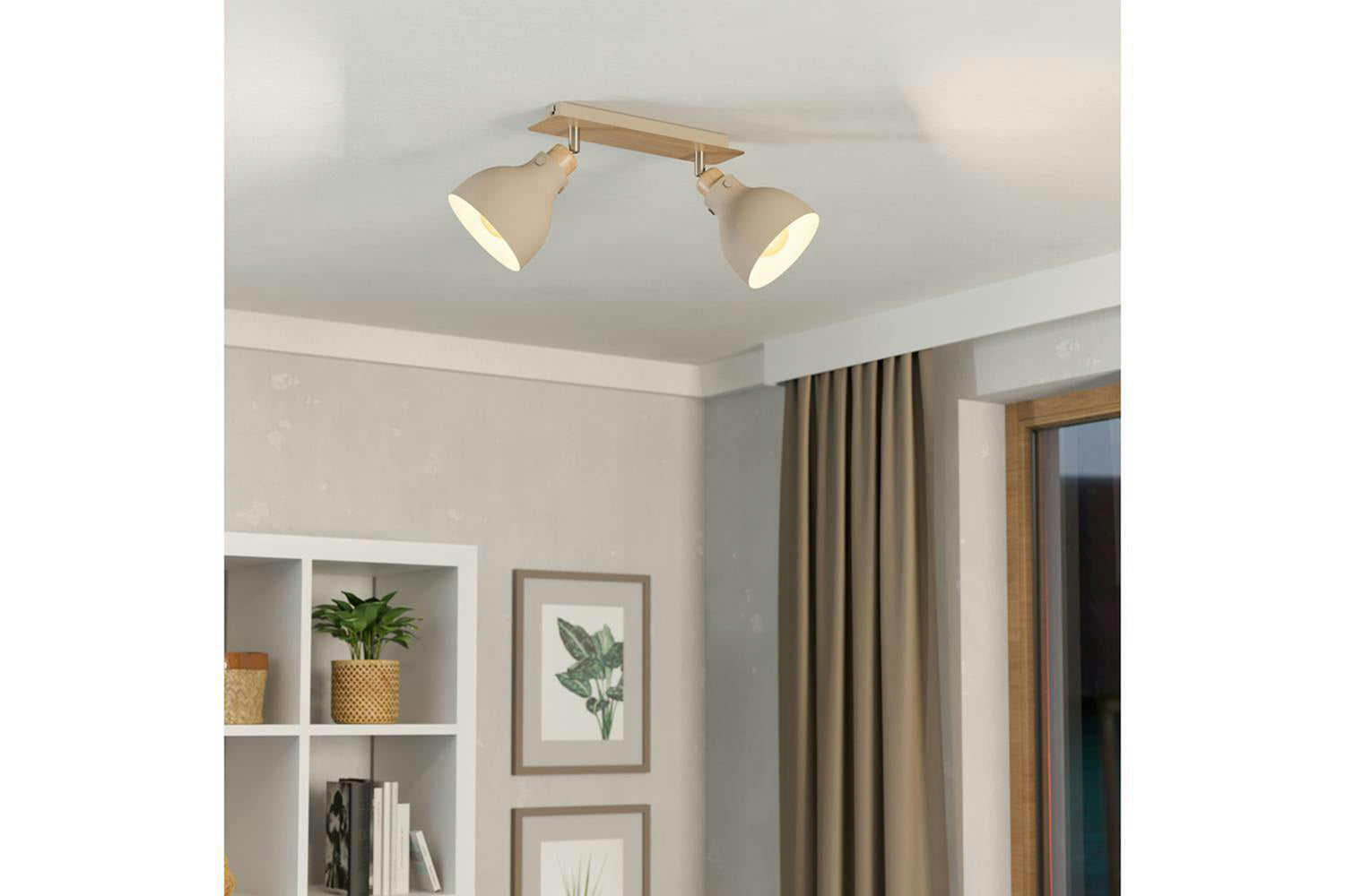 Eglo | Arrecife Steel 2-light Spotlight | Sandy-2