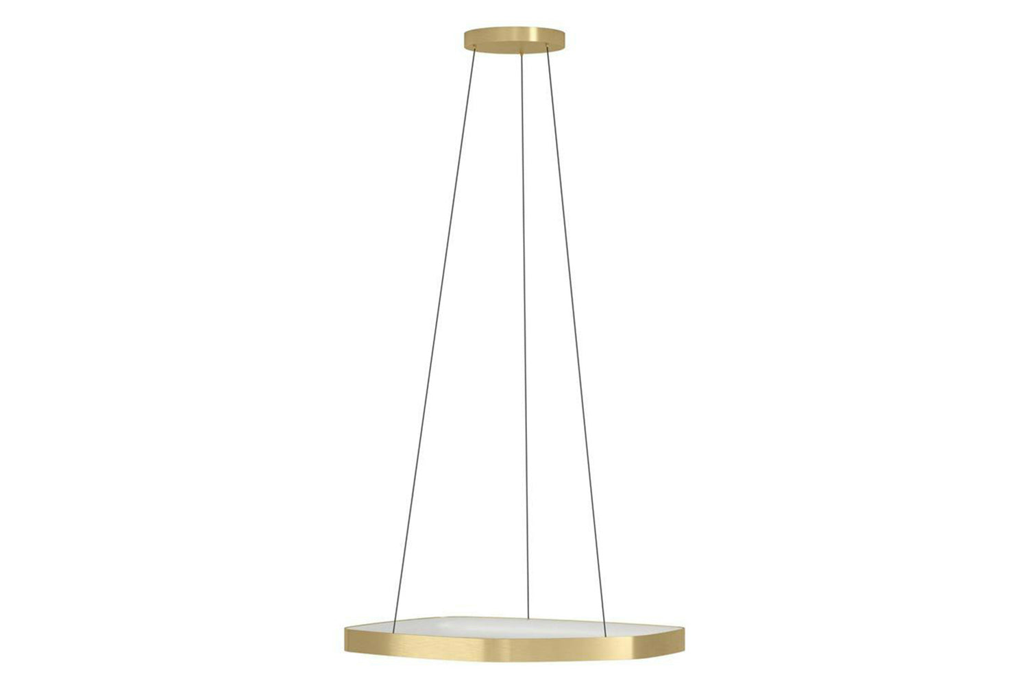 Eglo | Vallerosa LED Pendant Light | Gold/White