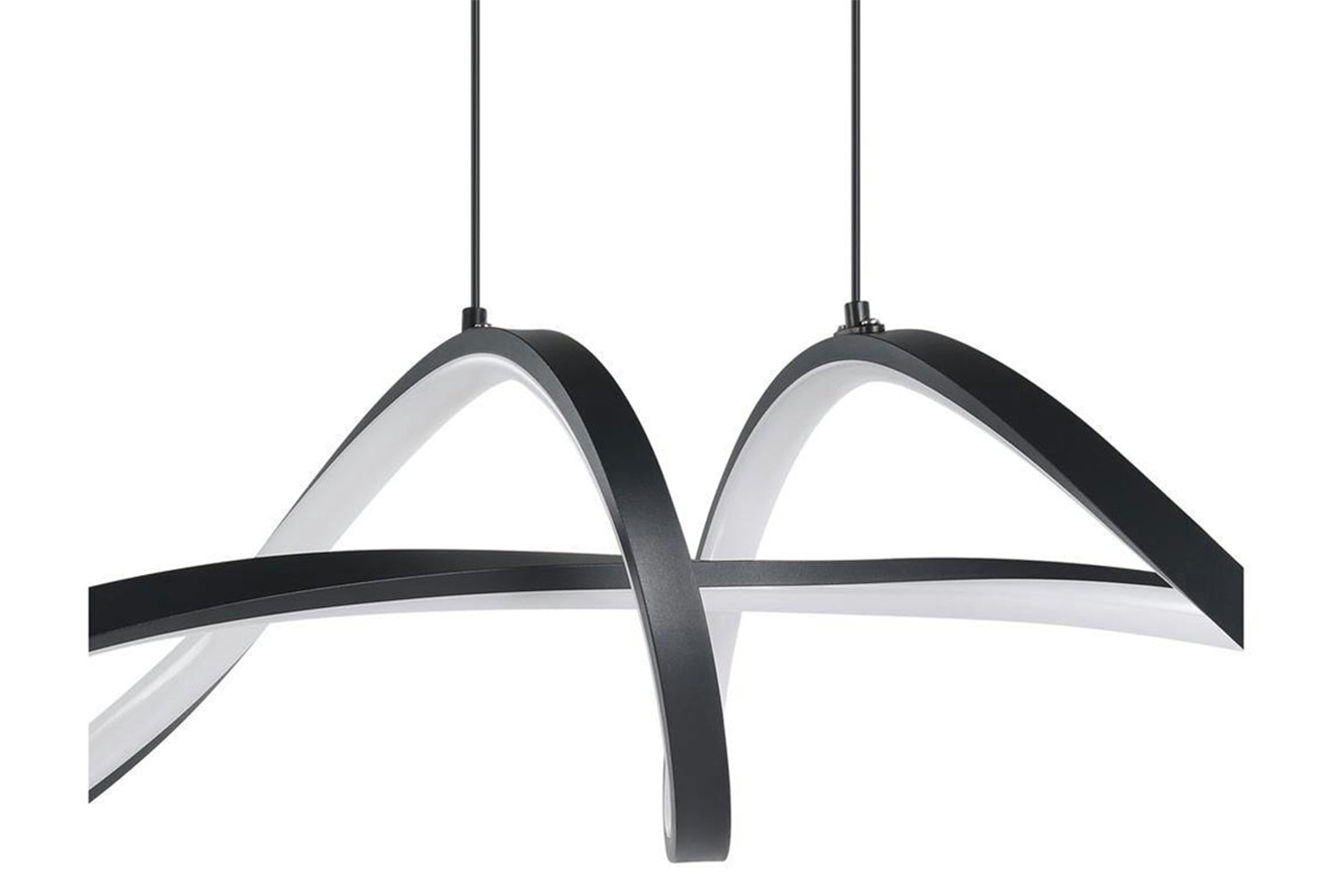 Eglo | Calarossa Modern Smart Pendant Light | Black/White-5