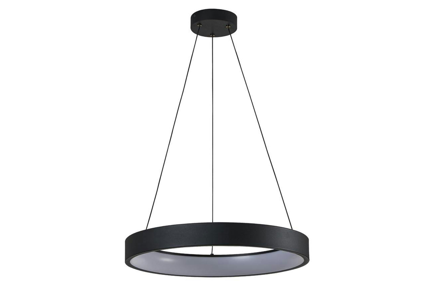 Eglo | Marghera Steel Modern Smart LED Pendant Light | Black