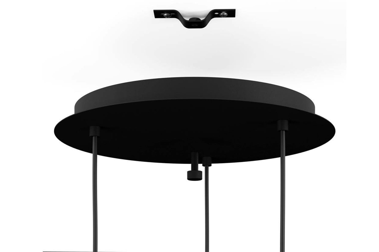 Eglo | Aguilares Gradient 3-light Pendant Light | Black/Grey-3