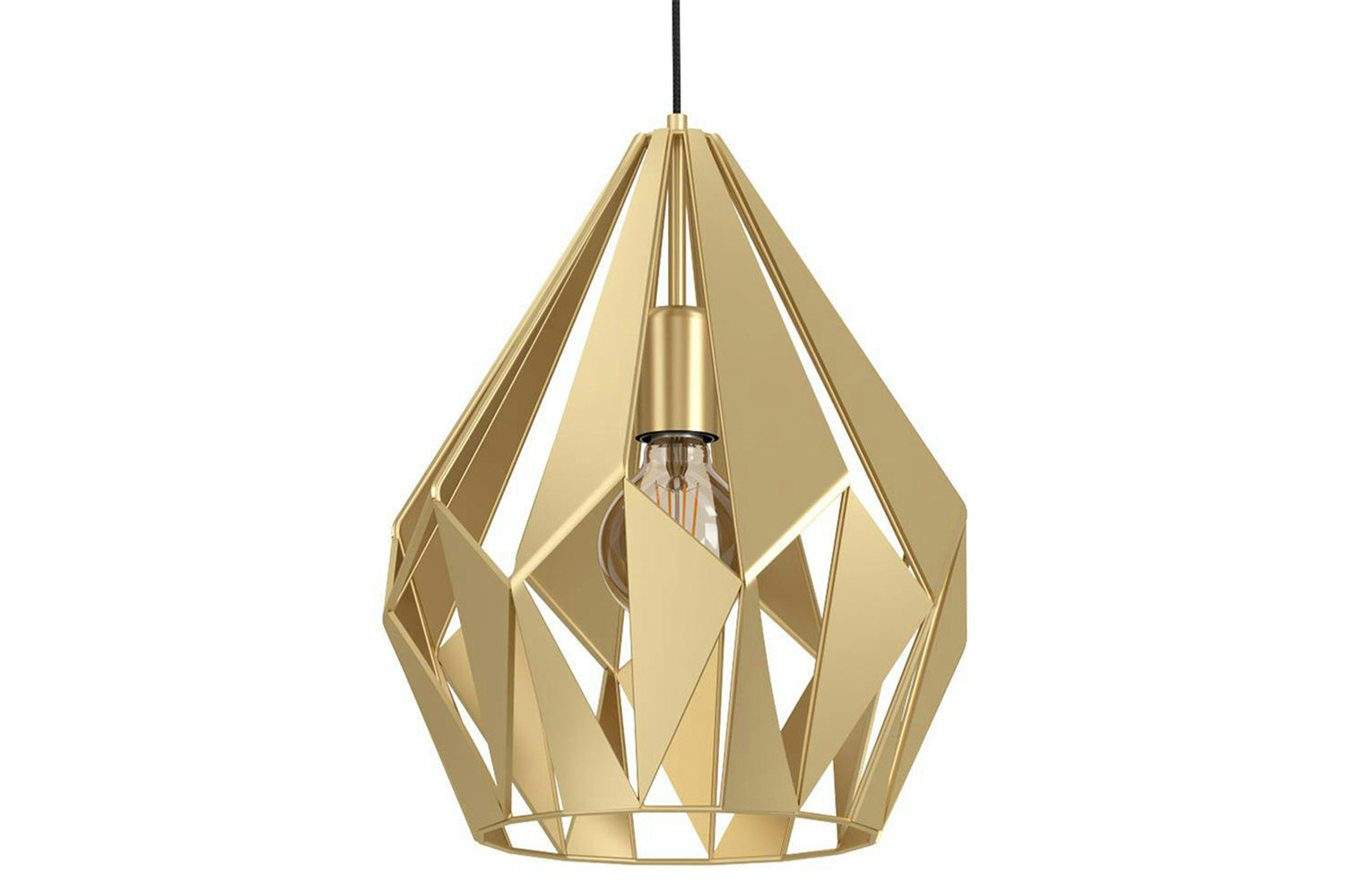 Eglo | Carlton Geometric Pendant Light | 110 x 31 cm | Gold-3