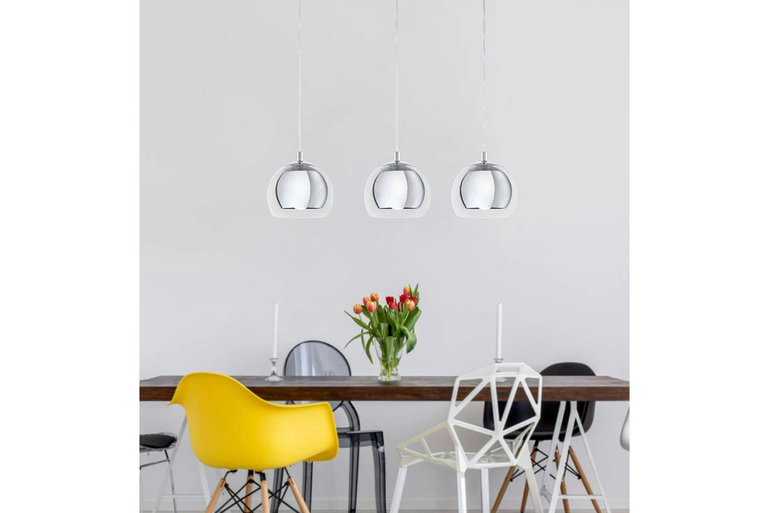 Eglo | Mogano 1 Vintage Pendant Light | Black/Copper-2