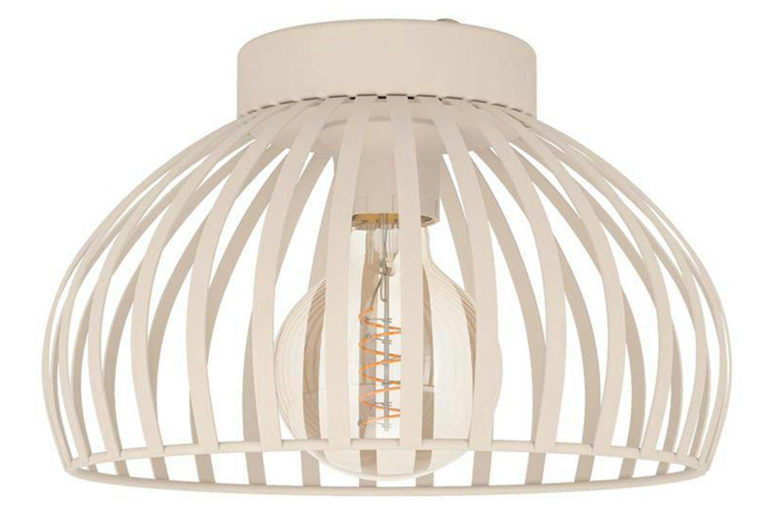 Eglo | Mogano 3 Caged Style Ceiling Light | 28 cm | Sandy