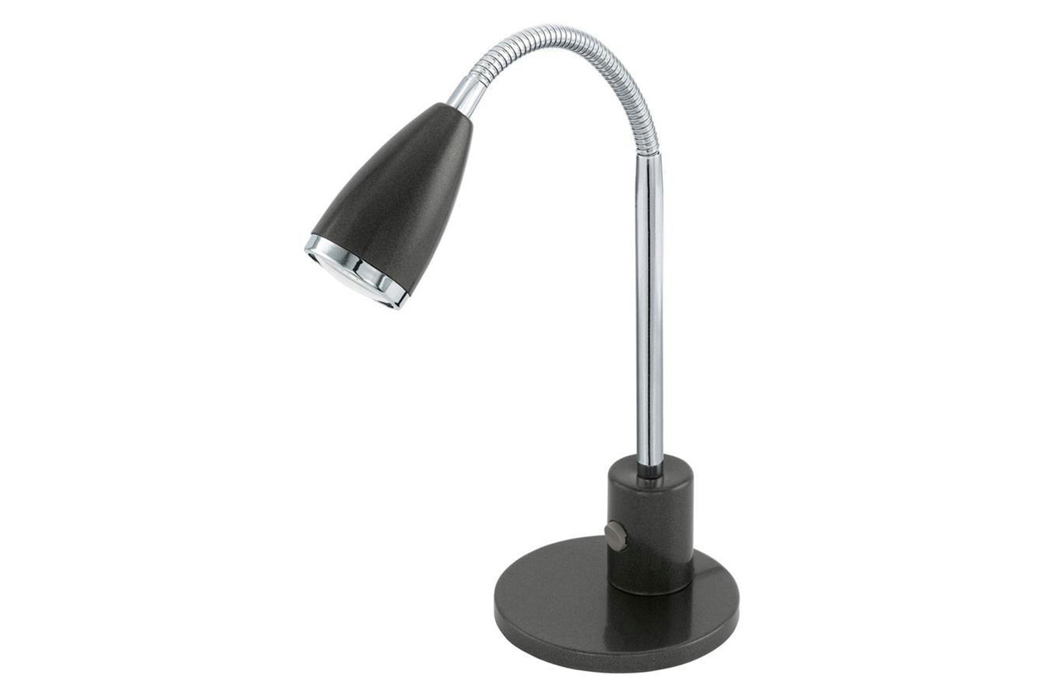 Eglo | Fox Adjustable Desk Lamp | Black/Chrome