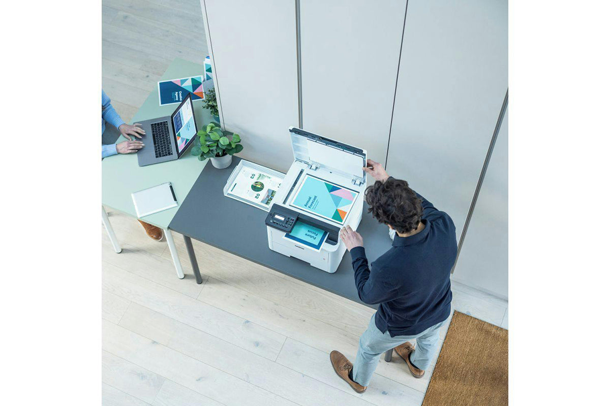 Brother High-performance Colour Led 3-in-1 Printer - Premium Quality, Wifi Connected Desk Printer DCPL3520DWE-2