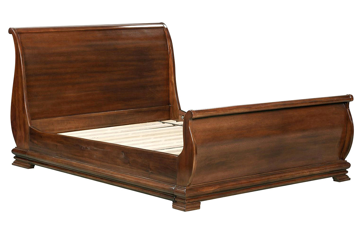 Deauville Bed Frame | Double | 4ft6 | Brown-4