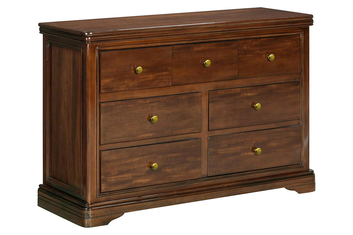 Deauville Dresser | 7 Drawer | Brown-4