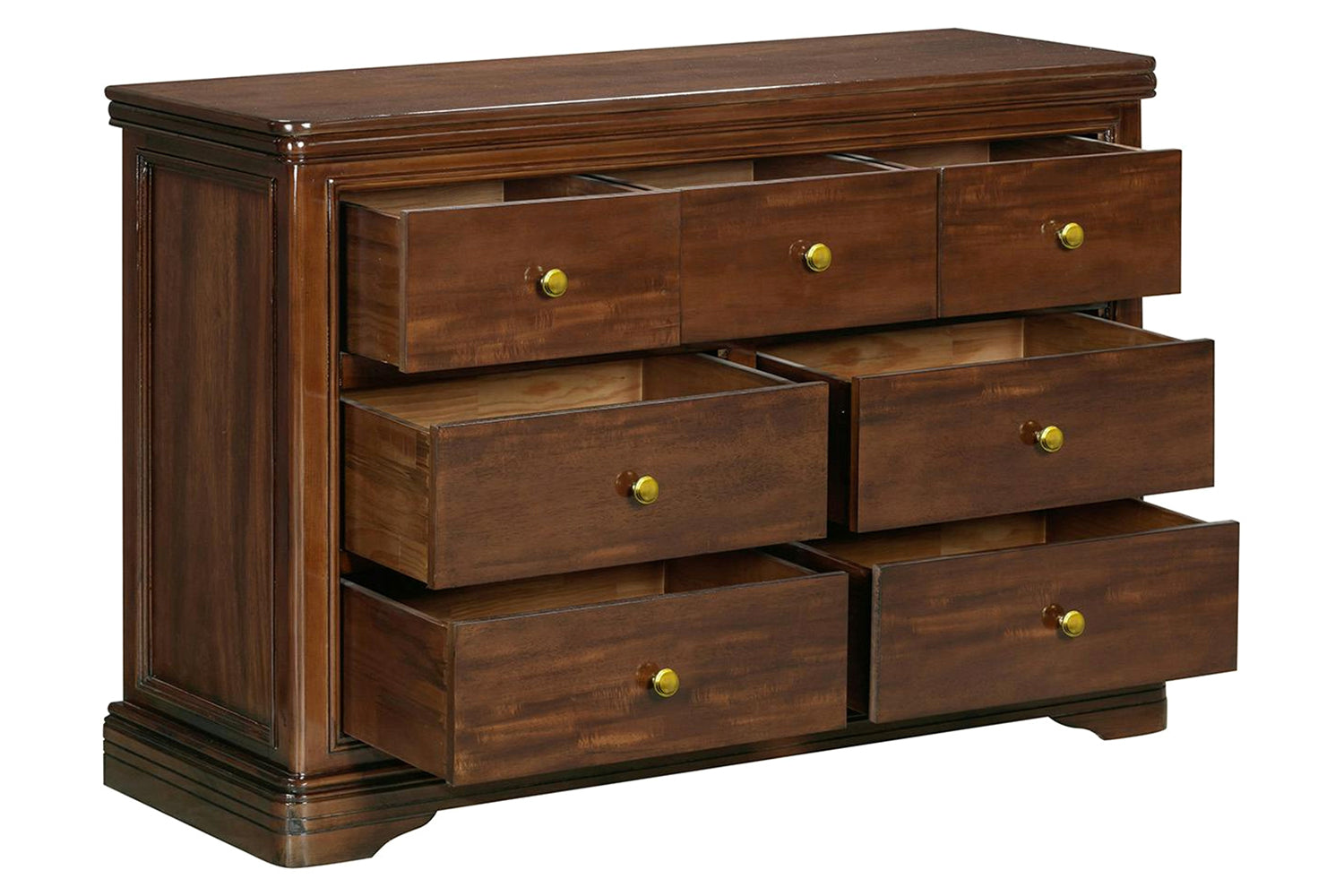 Deauville Dresser | 7 Drawer | Brown-5