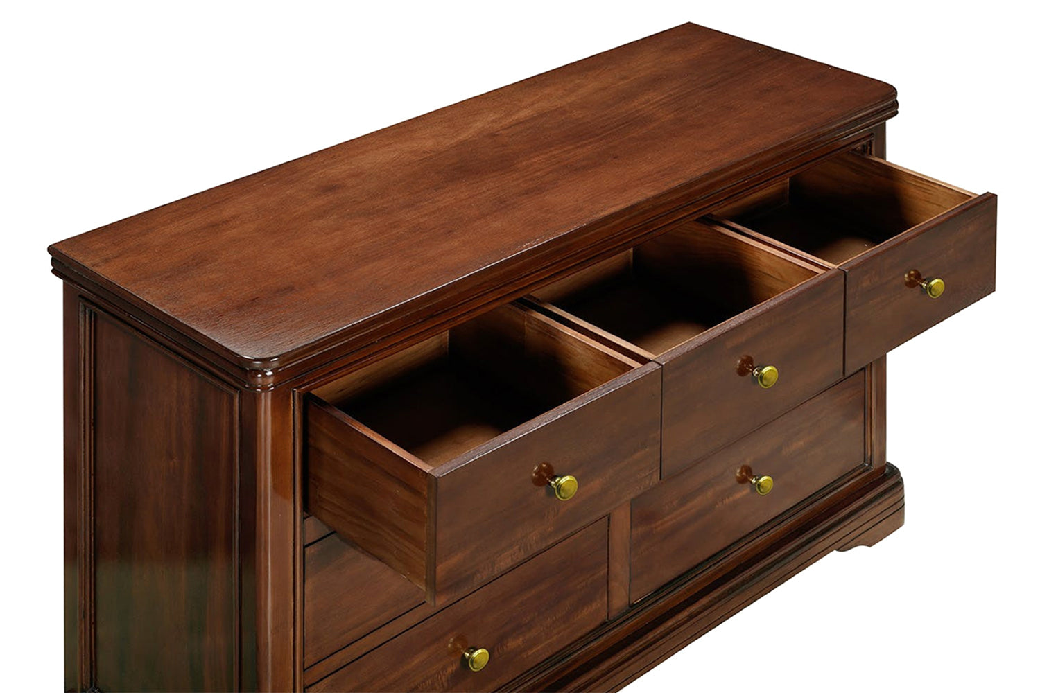Deauville Dresser | 7 Drawer | Brown-7