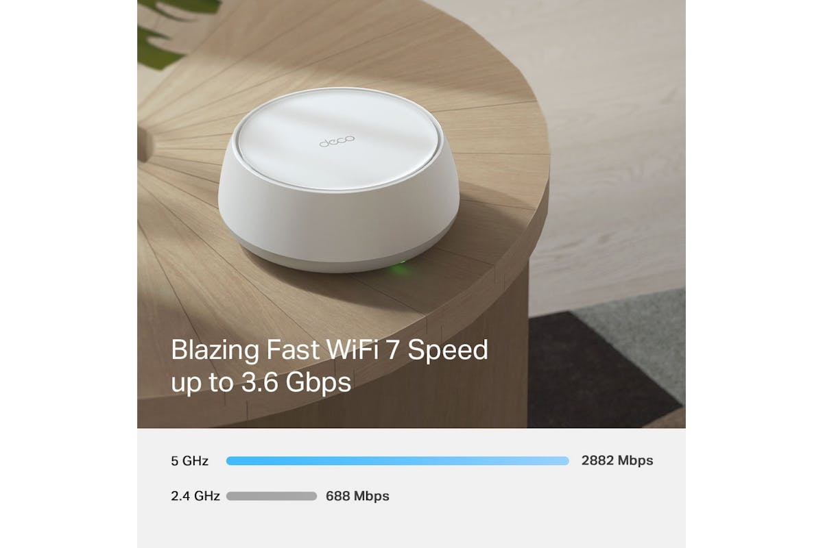 TP-Link Deco BE25 Mesh Wi-Fi 7 System Dual Band | Pack of 3-4