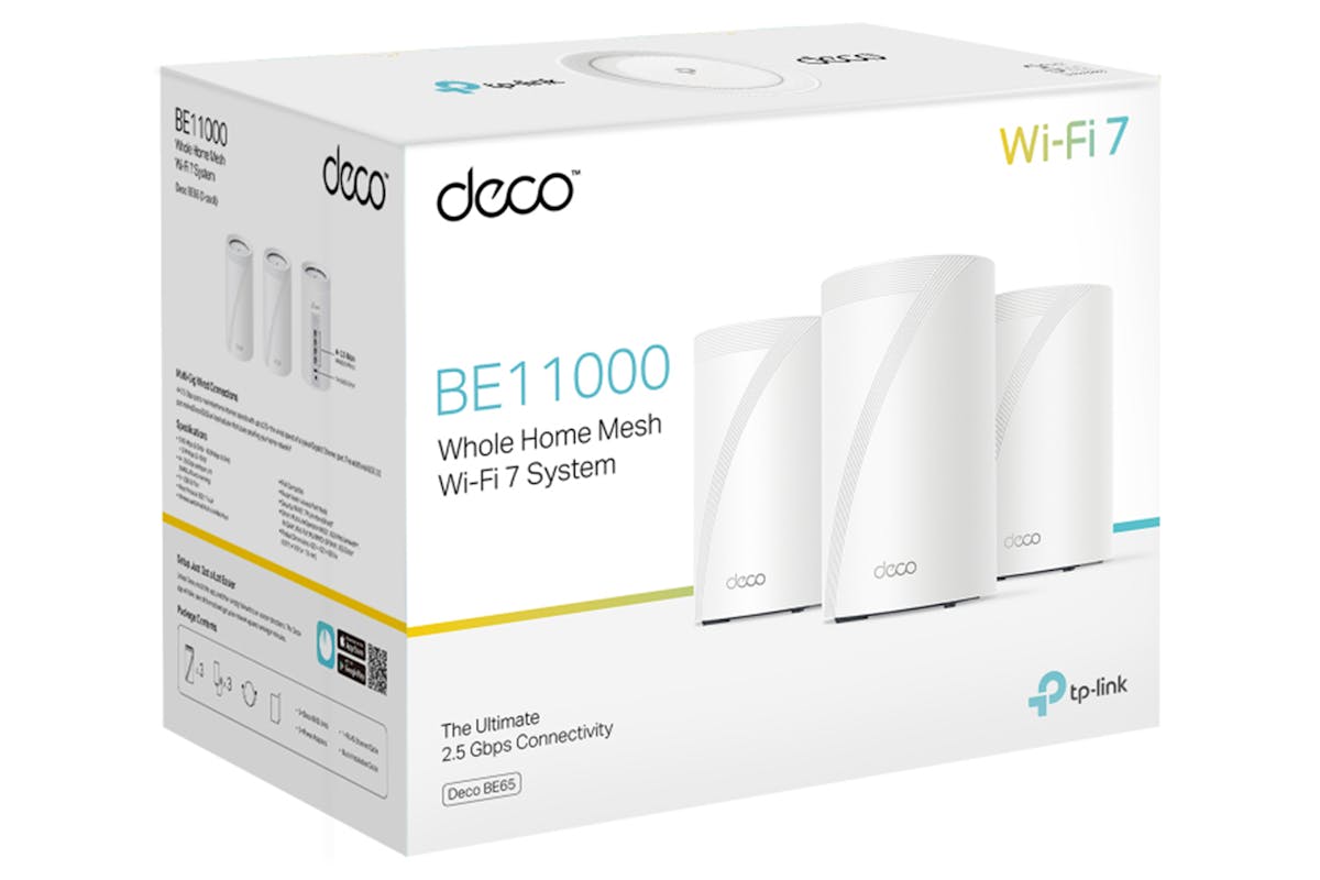 TP-Link BE9300 Whole Home Mesh | WiFi 7 System | Pack of 3-4