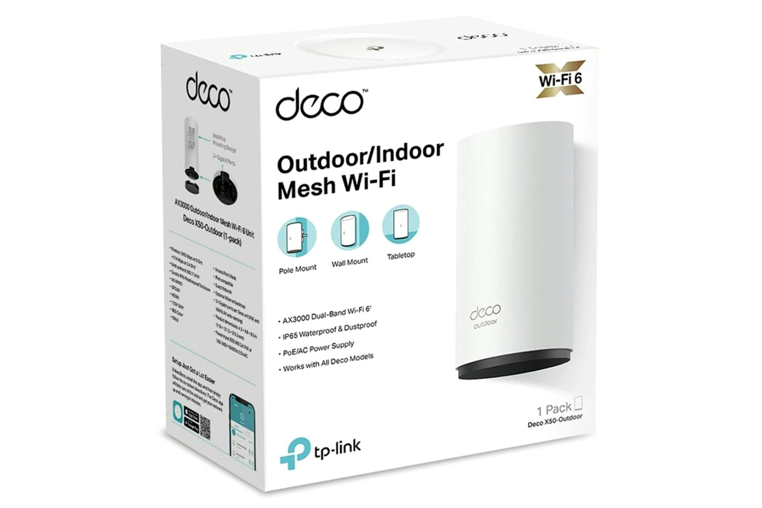 TP-Link Deco AX3000 Outdoor Waterproof Wi-Fi 6 System | 1 Pack-3