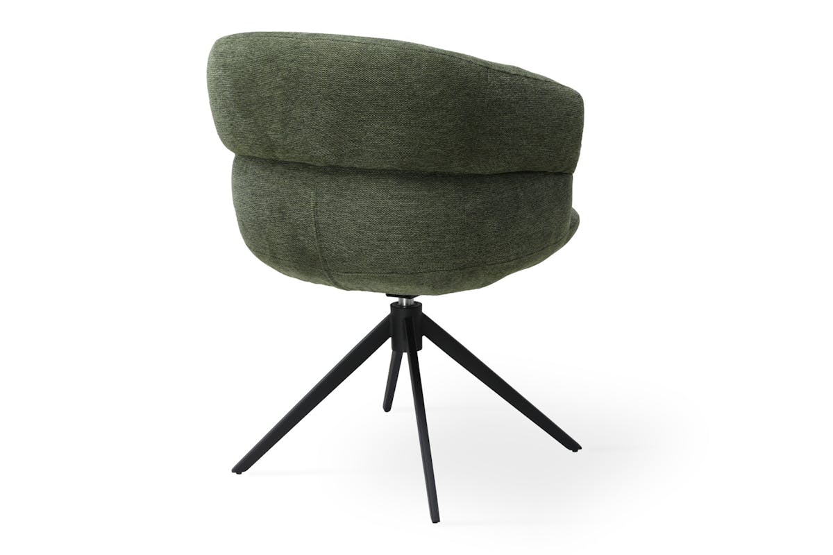 Delma Dining Chair | Swivel | Green-3