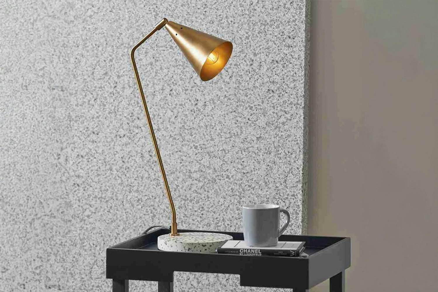 Pavonazzo Desk Lamp | Golden-2