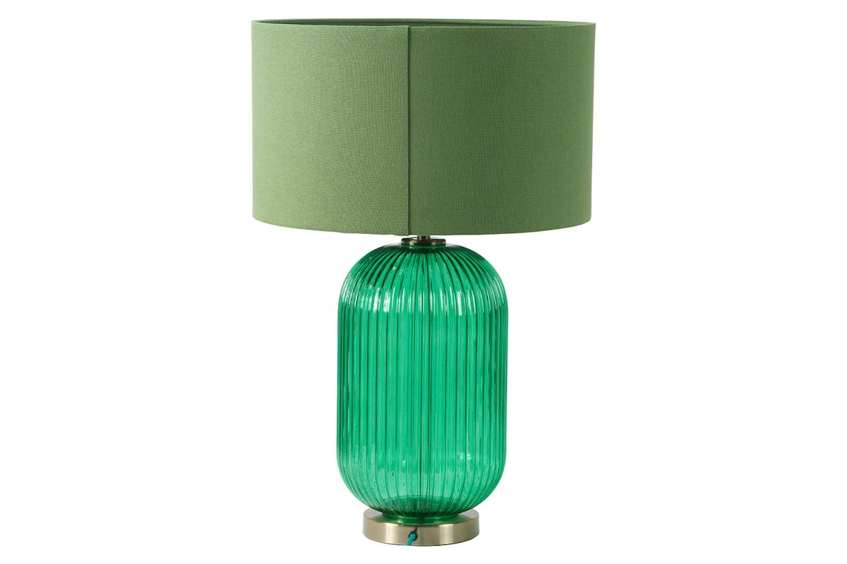 Varese Glass Table Lamp | Emerald-3
