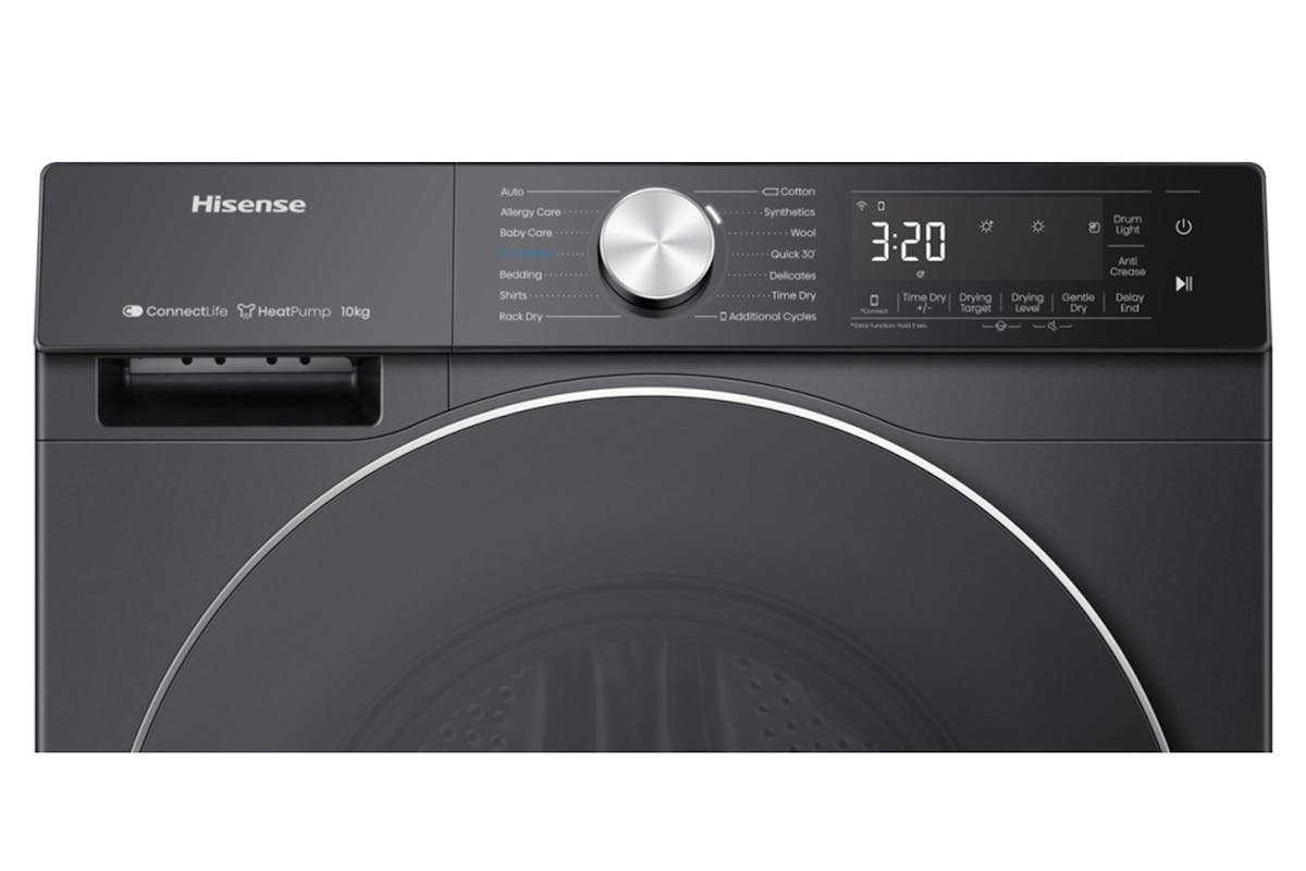 Hisense Freestanding 10kg Heat Pump Tumble Dryer | DH5S102BB-7