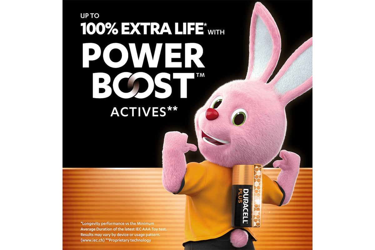 Duracell Plus AAA Alkaline Batteries | 4 Pack-2