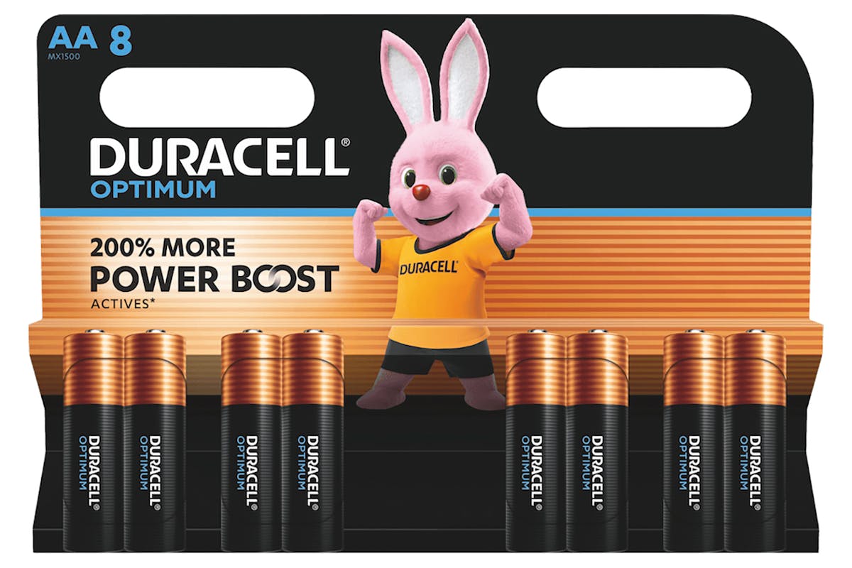 Duracell Plus AA Alkaline Battery | 8 Pack