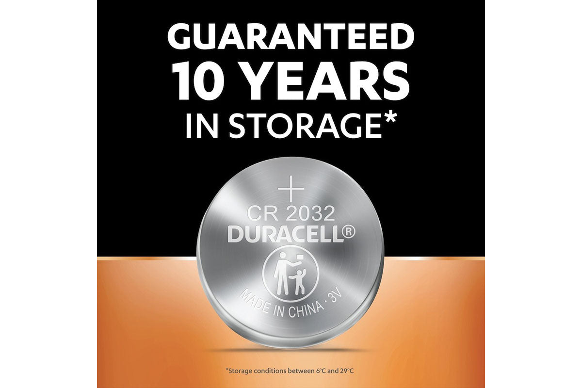 Duracell Specialty 2032 Lithium Coin Battery 3V | 2 Pack-6