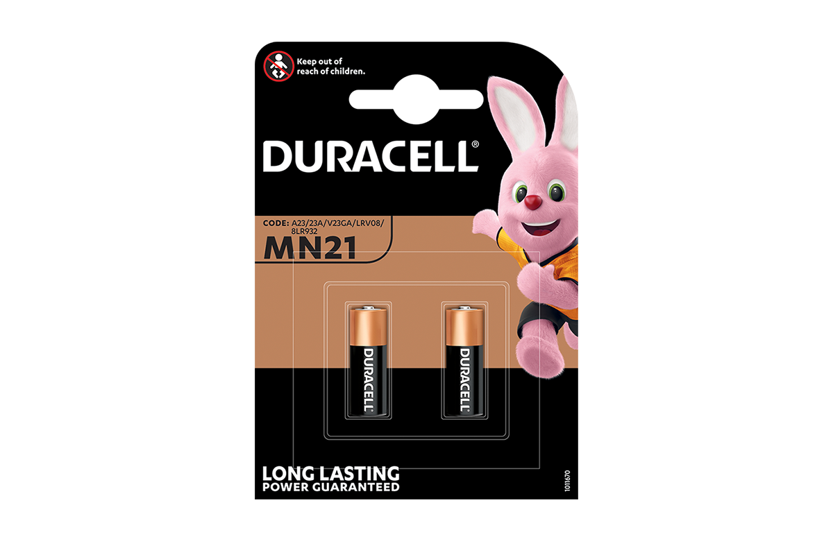 Duracell Alkaline MN21 Battery | 2 Pack