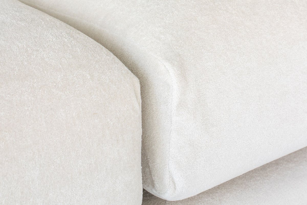 Diane Double Chaise Group Sofa | Riga Fabric | Cream-10