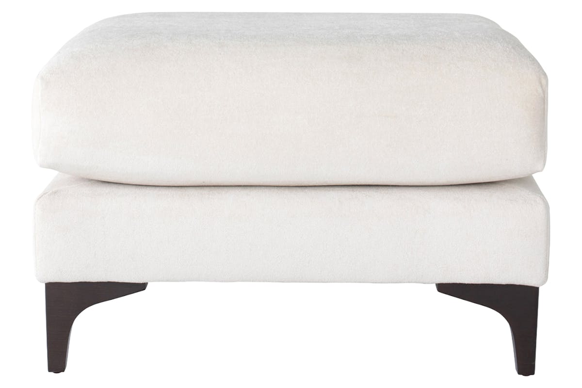 Diane Footstool | Riga Fabric | Cream
