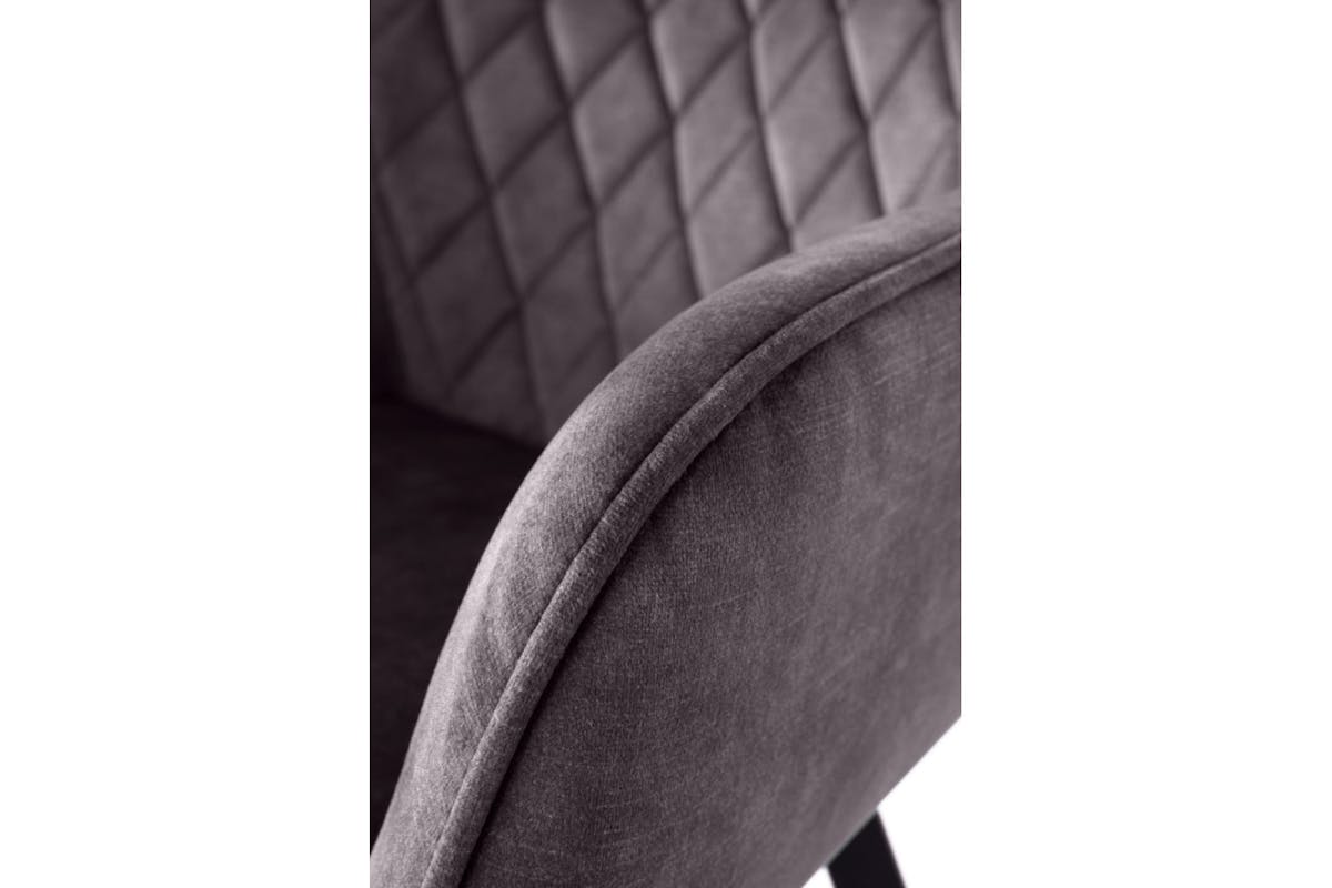 Dion Dining Chair | Swivel | Graphite-8