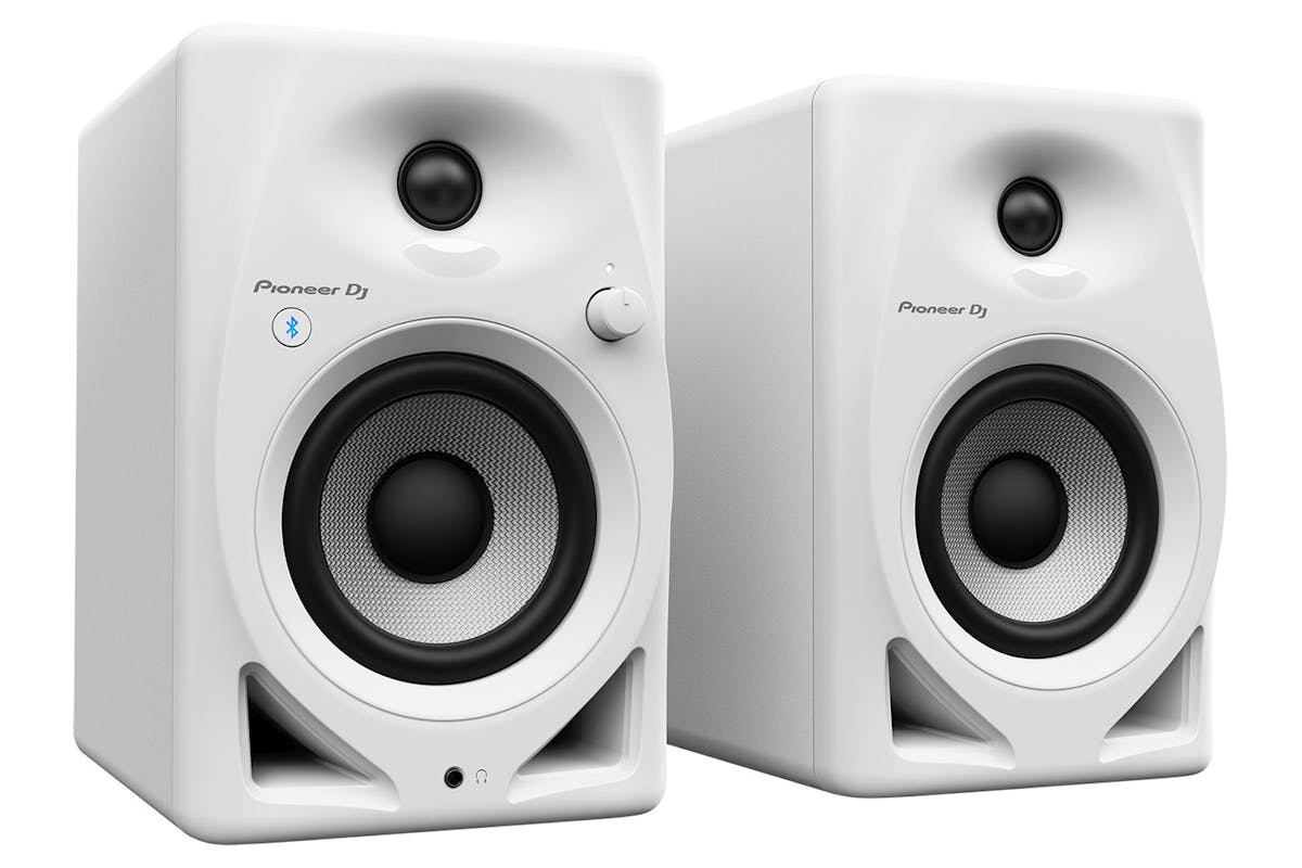 Pioneer DJ DM-40D-BT-W 4" Desktop Monitor Speaker with Bluetooth | White-3
