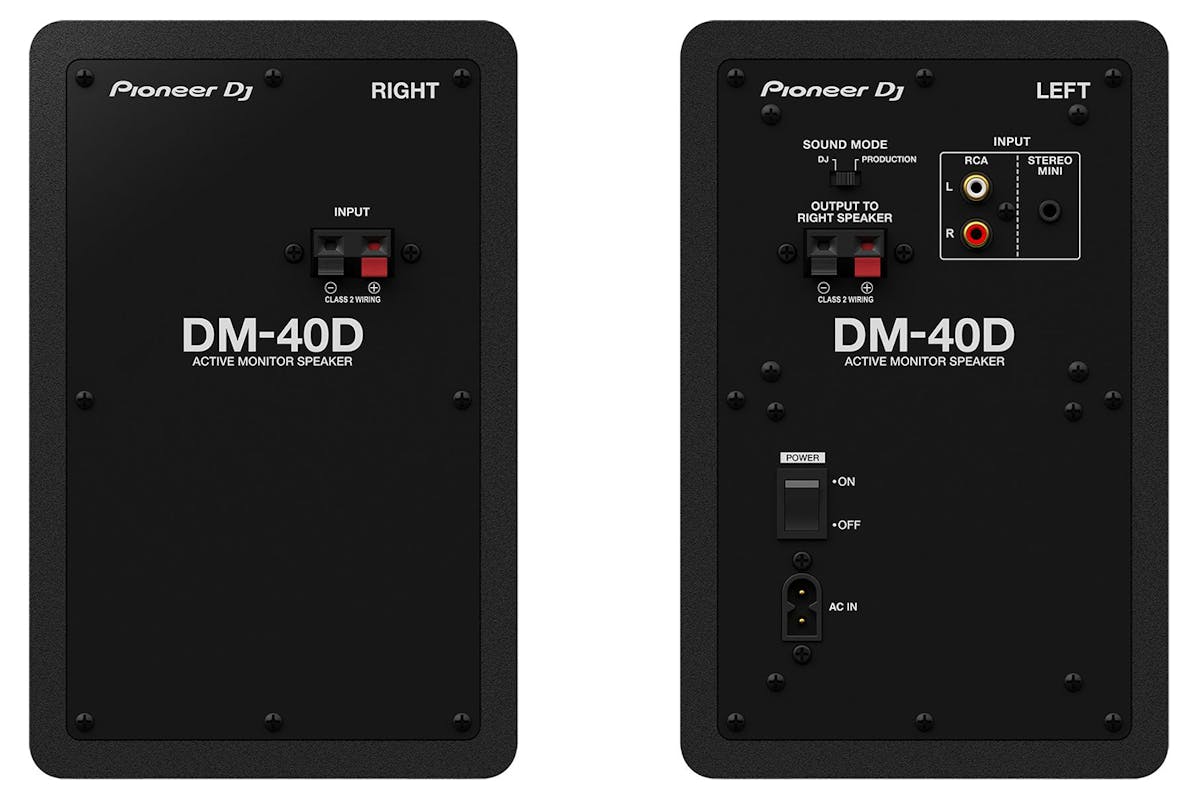 Pioneer DJ DM-40D 4" Desktop Active Monitor Speaker | Black-4
