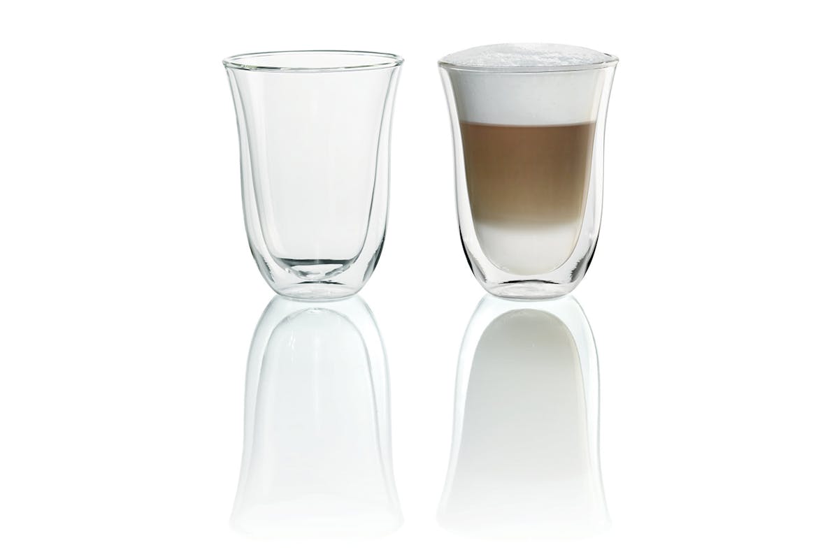 De'Longhi Latte Macchiato Double Wall Coffee Glasses | DLSC312 | 2 Piece-2