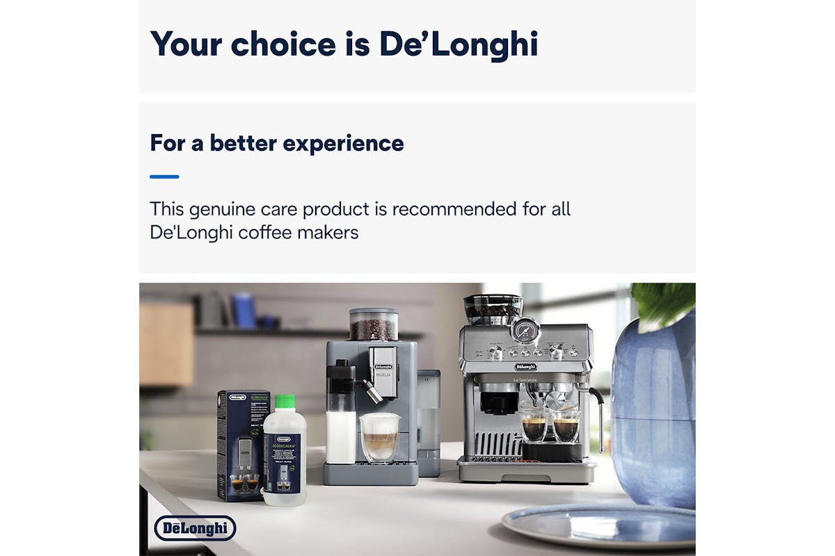 De'Longhi Descaler Ecodecalk Solution | 5 Doses | DLSC500-6
