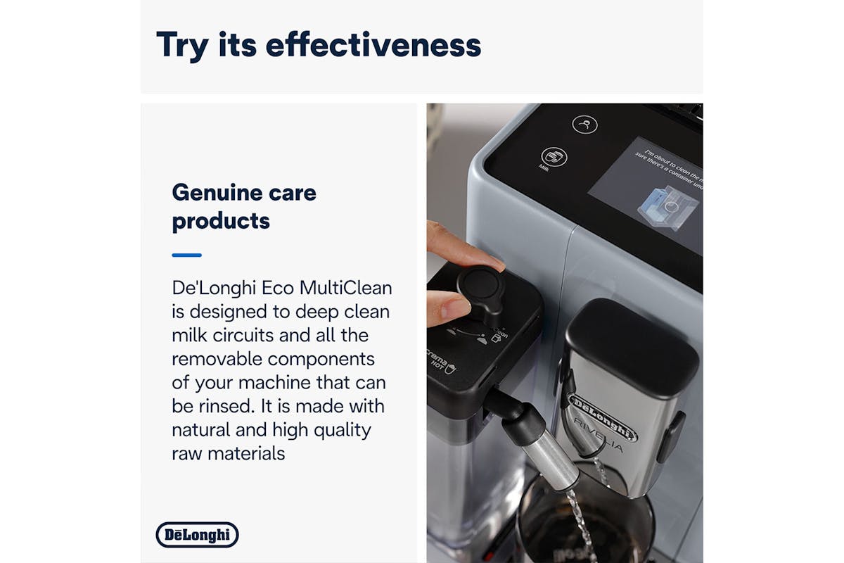 De'Longhi Eco MultiClean Milk System Cleaner | 250ml | DLSC550-4