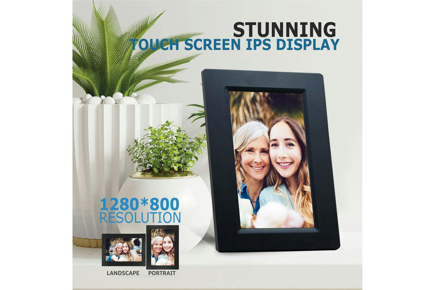 Feelcare Photo Wifi Frame 10.1" Black-2