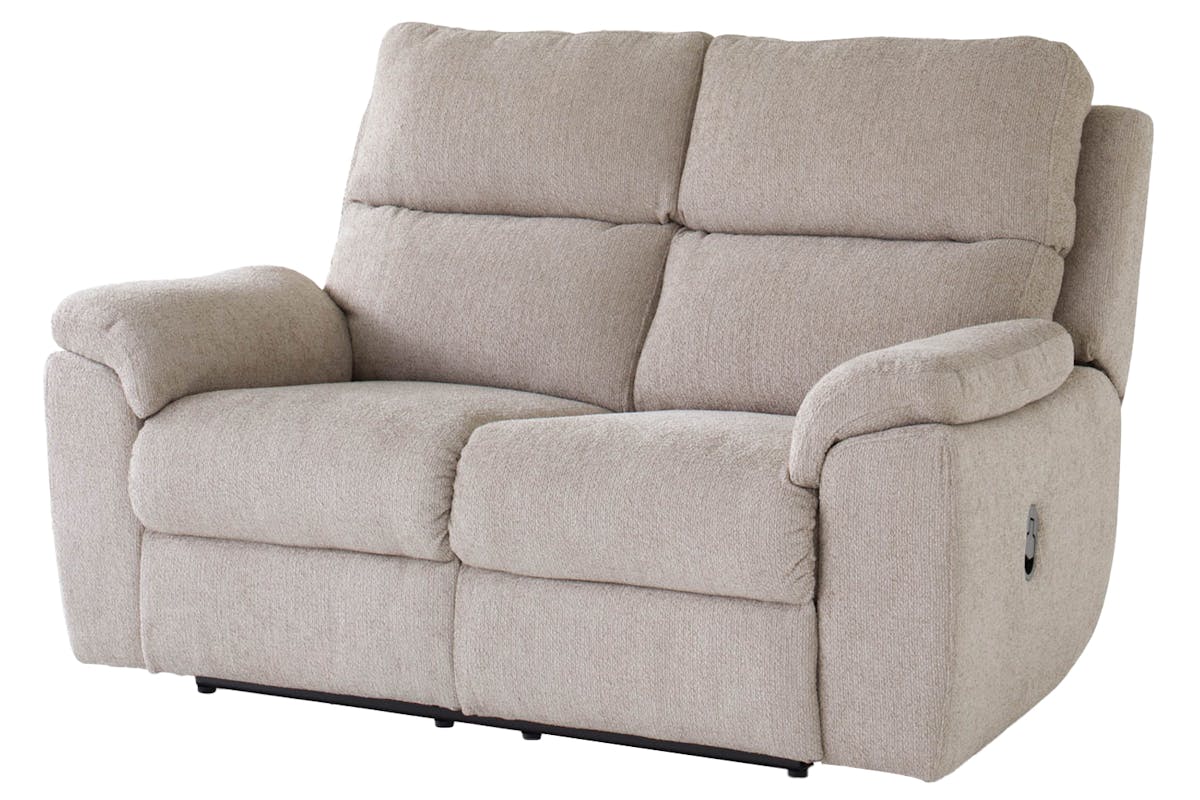 Dream 2 Seater Sofa | Manual Recliner | Fabric | Taupe-2