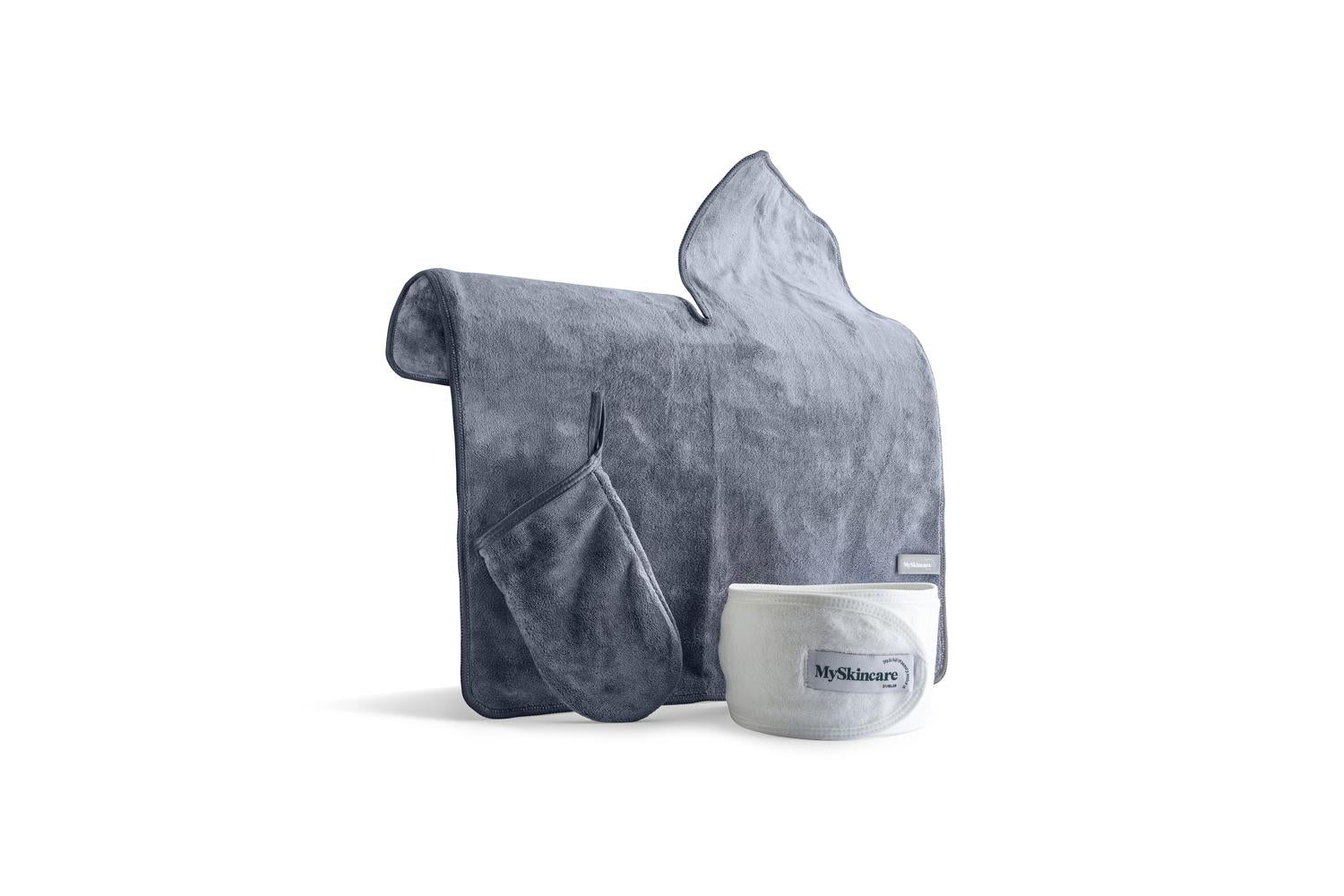 Myskincare Ultimate Cleansing Kit: Microfibre Cloth, Headband & Mitt-2