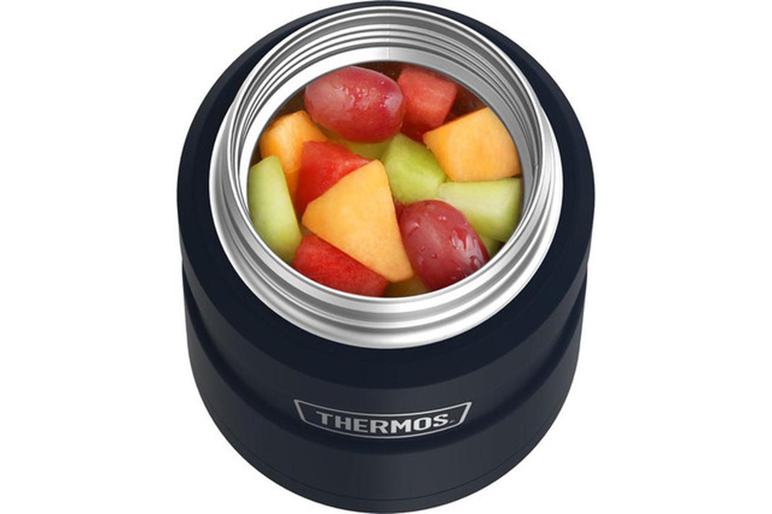 Thermos 470ml Stainless King Food Flask with Spoon | Midnight Blue-3