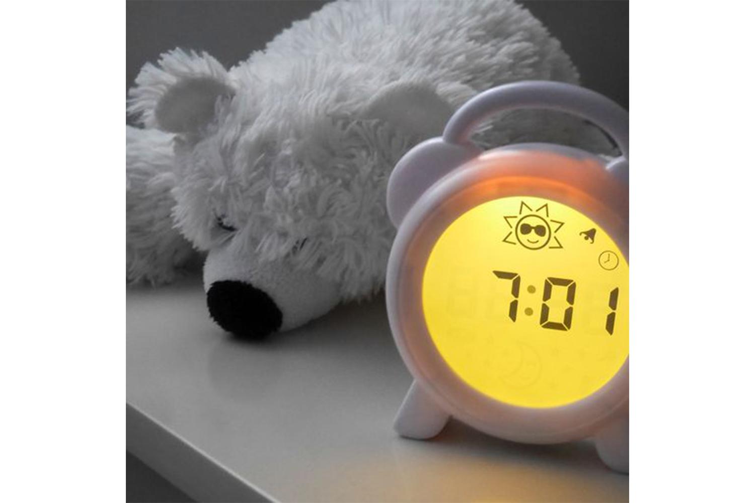 Alecto Bc-100 Sleep Trainer Night Light Alarm Clock Wht-3